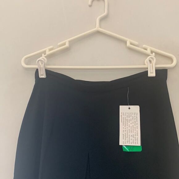 J R Nites by Caliendo black formal pants Size 10 NWT - Picture 3 of 8